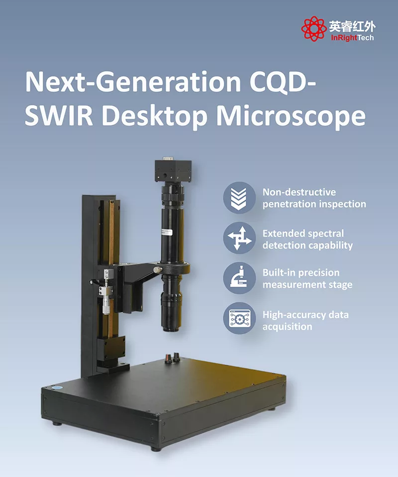 Next-GenerationQuantum-Dot SWIR DesktopMicroscope